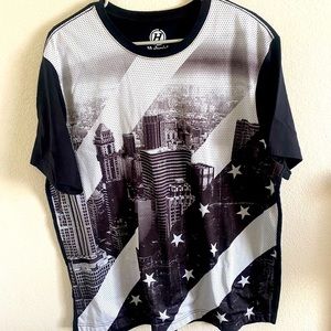 Super clean “Hybrid” design tee